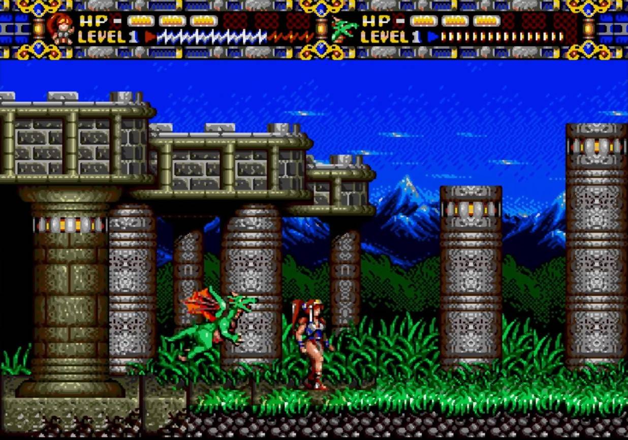 Alisia Dragoon - геймплей игры Sega Mega Drive\Genesis
